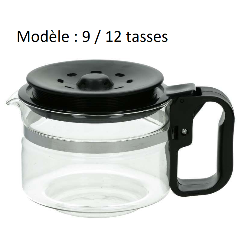 Verseuse cafetière adaptable 9 /12 tasses avec couvercle réglable