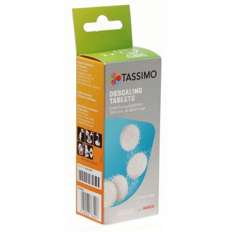 Détartrant Tassimo (2 packs de 2 tablettes)