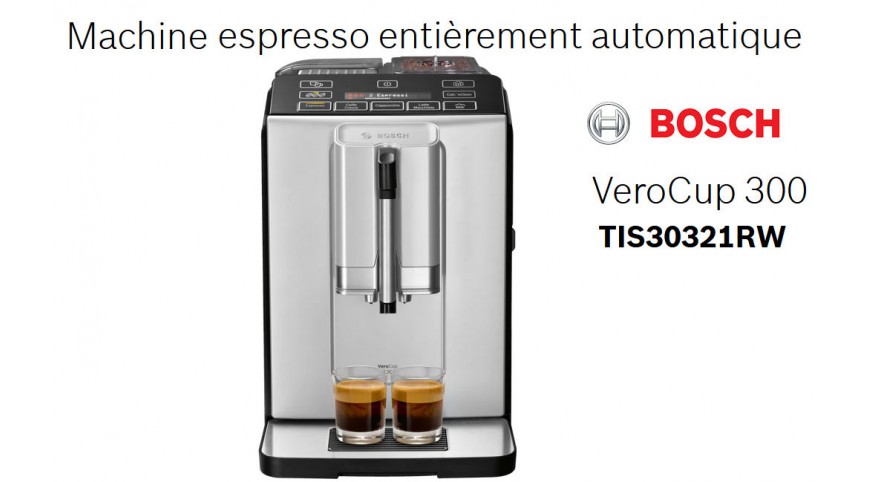 Cette machine à café Bosch voit son prix dégringoler, elle passe à